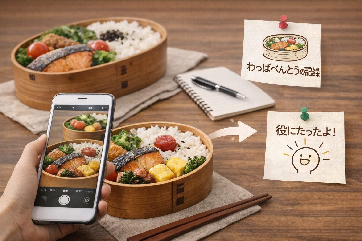 わっぱべんとうの記録