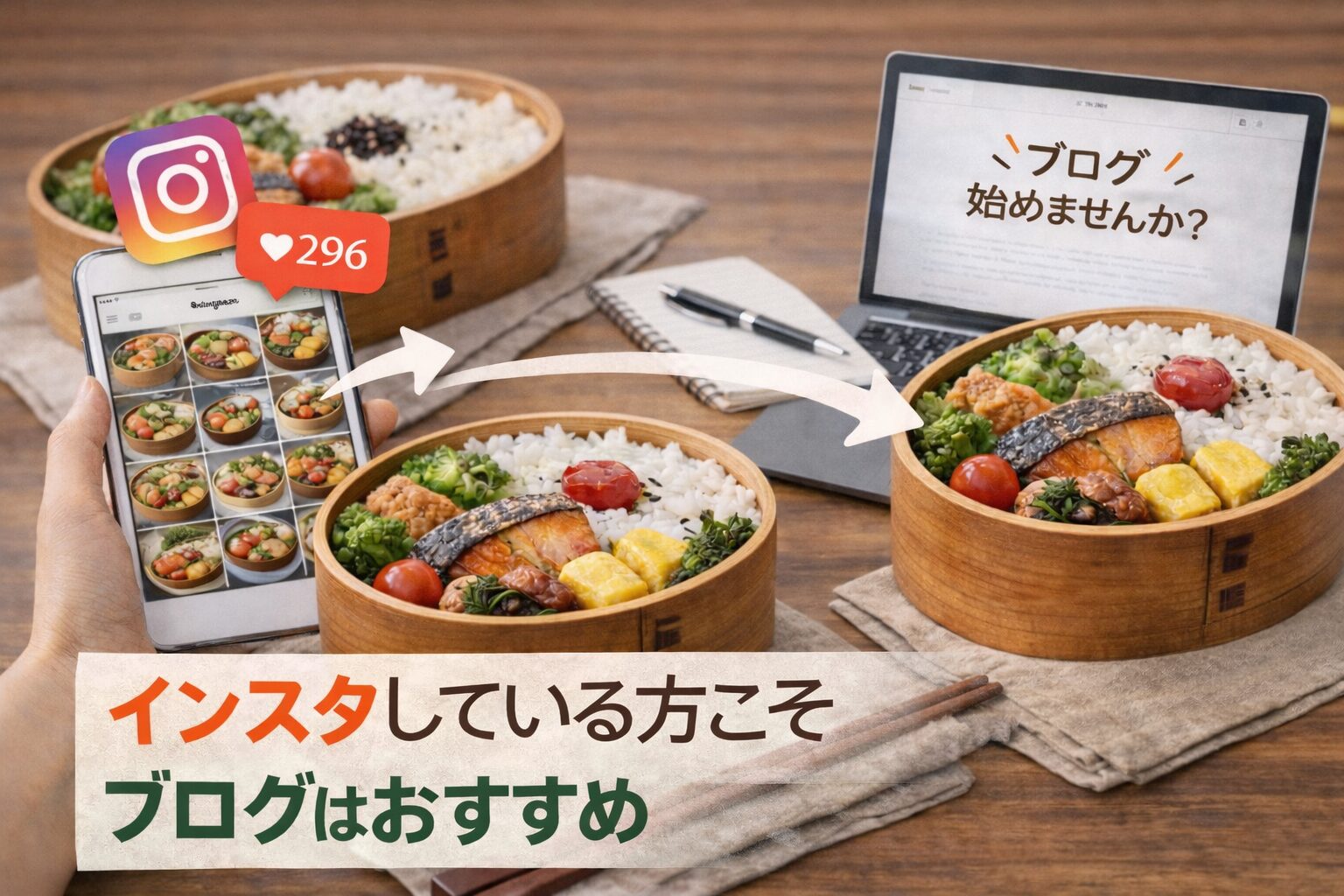 インスタしている人ほどブログはおすすめ