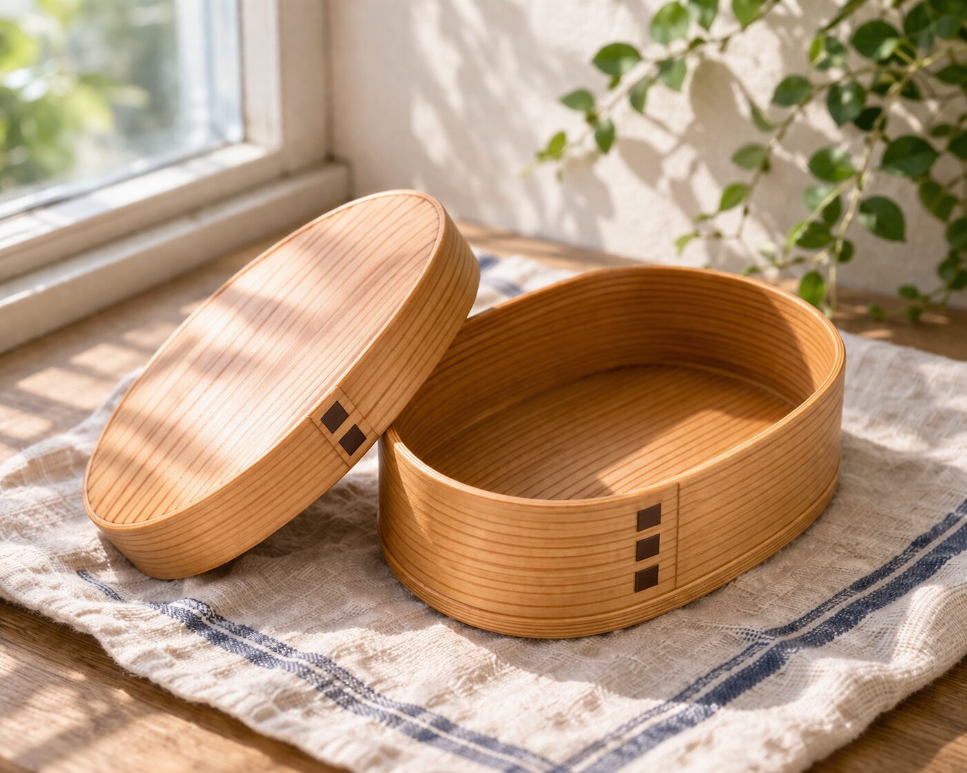 曲げわっぱの乾燥方法